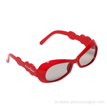 Children's Passive 3D Glasses for Digital Cinema, Export from China